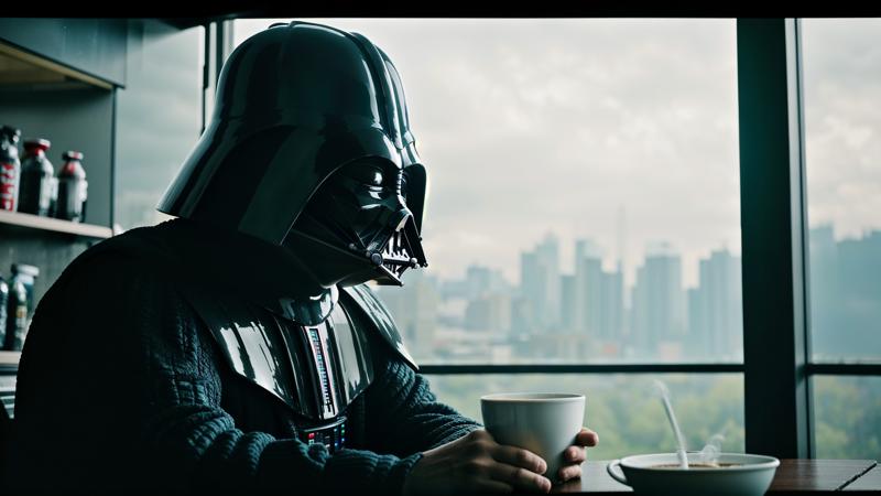 00913-545287914-A photo of a Darth Vader sitting in a busy old diner, coffee cup in front of him, photorealistic, cinematic lighting, dark atmos.png